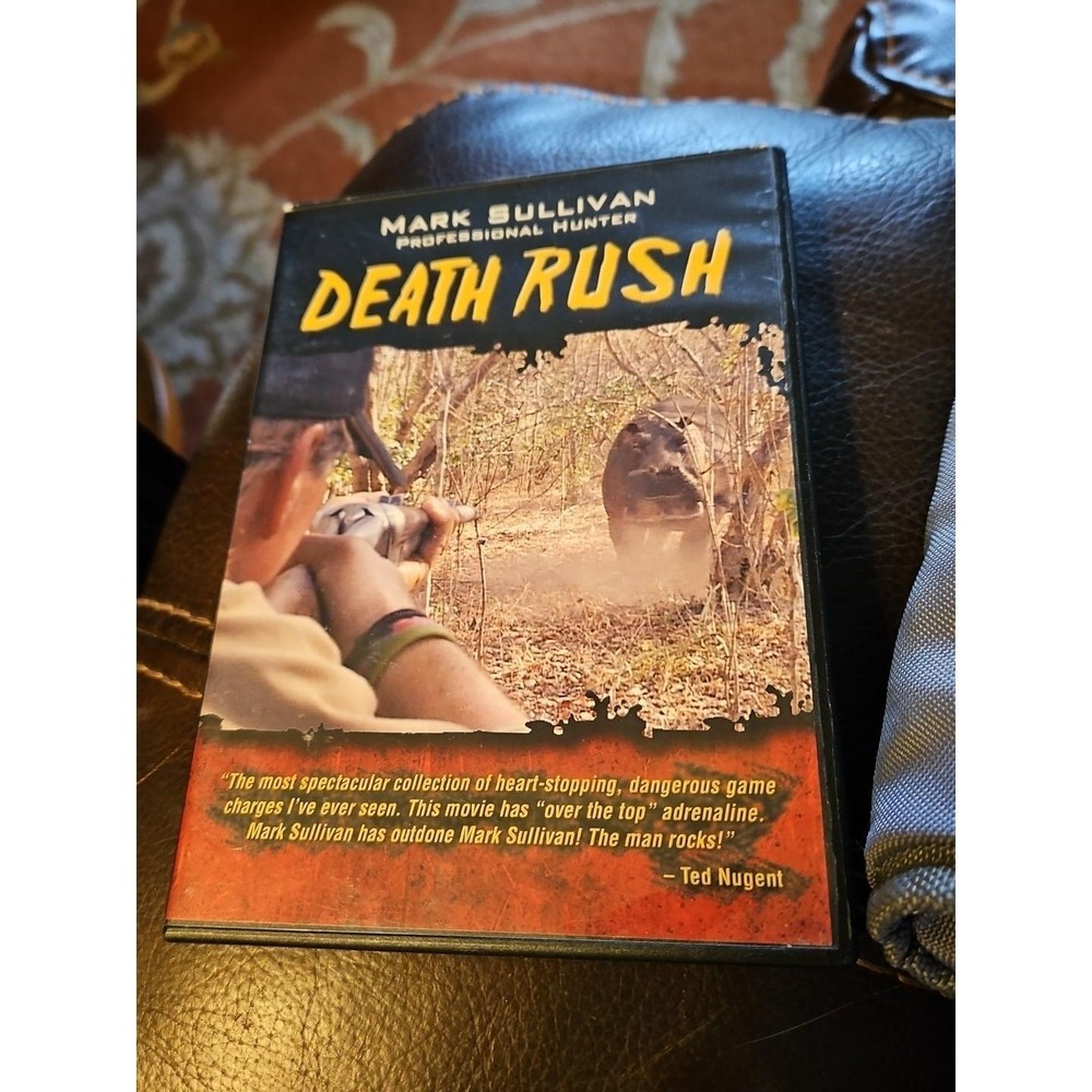 Mark Sullivan DEATH RUSH Safari Hunting Professional Hunter 2006 Africa Big Game